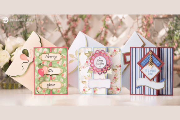 3D SVG Birthday Cards for Real Business Branding