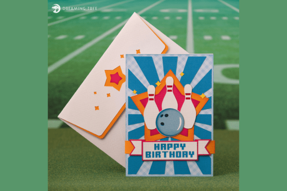 3D SVG Pop-Up Cards: Bowling Design for Brand Marketing