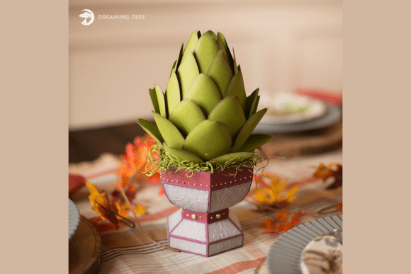 Artichoke Planter SVG