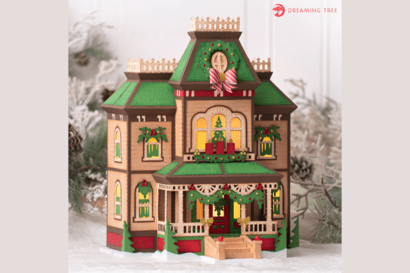 Bates House Christmas Elements SVG: A 3D Design Review for Real Client Projects