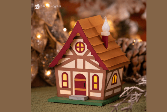 Bavarian Haus a SVG: A 3D House Design for Charming Brand Visuals