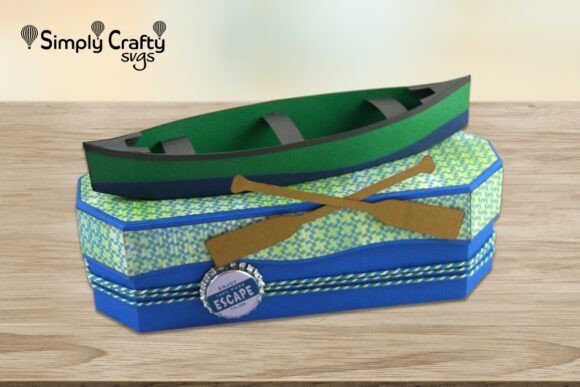 Canoe Gift Box SVG Review for Real Embroidery Projects