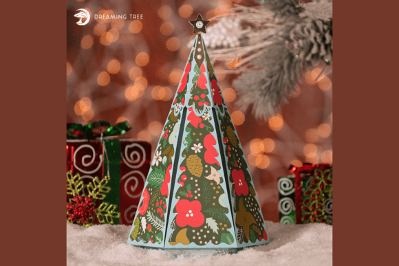 Christmas Explosion Box 3D SVG: Festive Flair for Holiday Marketing