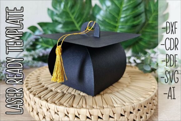 Creative Graduation Cap Candy Box SVG Cricut Adds Playful Charm to Seasonal Content