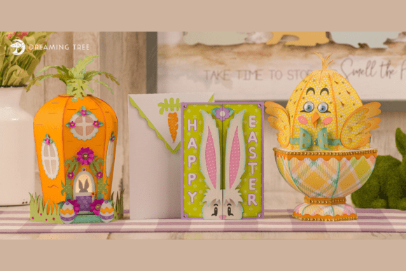 Easter Enchantment 3D SVG Bundle – A Fresh Spring Design for Lifestyle Blogs