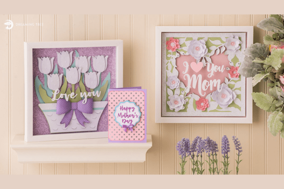 For Mom 3D SVG Bundle: Heartfelt Design for Mother’s Day Projects