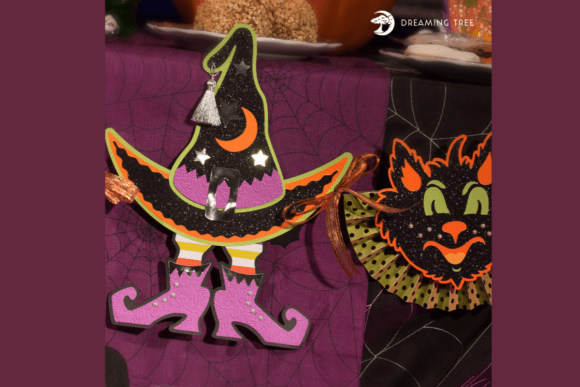 Halloween Banner SVG: 3D Design for Festive Branding