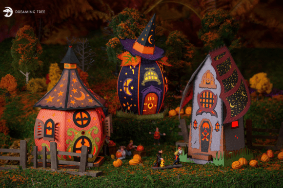Halloween Hollow 3D SVG Bundle β Spooky Designs for Digital Sellers