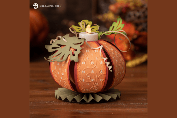 Reviewing the Pumpkin Patch Tea Light SVG for Halloween Design Projects